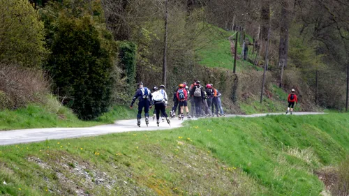 Une randonnée en roller le long de la voie verte ce week-end