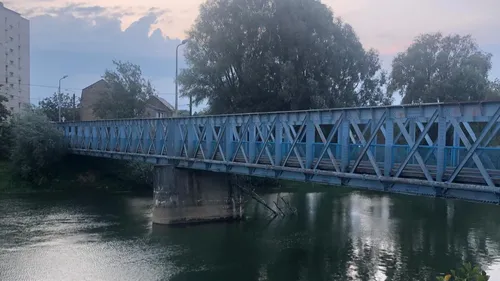 La passerelle bleue de Charleville disparaîtra à partir du 9 septembre