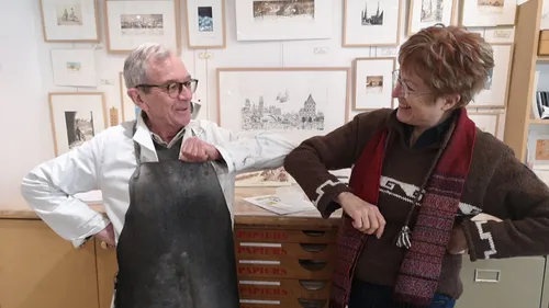 "Voyage en Aquatinte" : un documentaire sur la gravure projeté à...