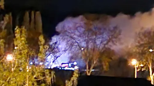 Une importante fumée a envahi une partie de Sedan