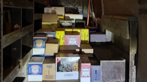 Il avait pour ainsi dire "fait le plein", il a été pris par les...