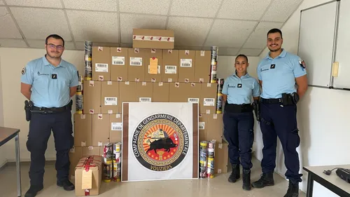 Des milliers de cigarettes de contrebande