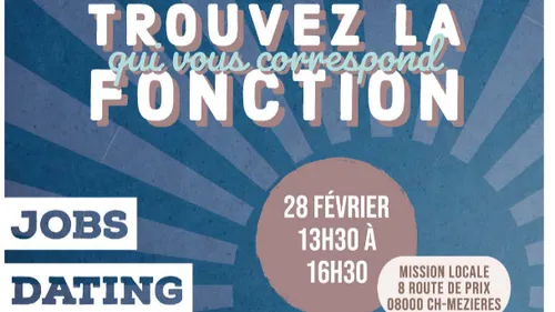Un job dating à la Mission Locale de Charleville