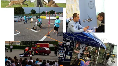 Une journée sécurité routière et un forum des métiers de l'uniforme...