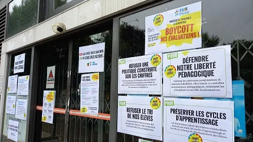 La première grève de l'année scolaire