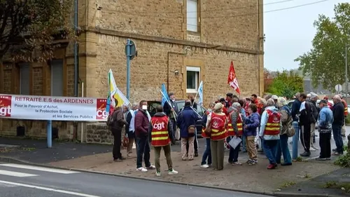 Champagne-Ardenne - Mouvement national pour défendre les retraites. 