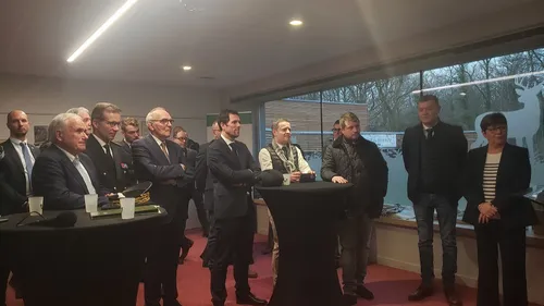 Un ministre dans la forêt des Ardennes