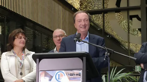 Michel-Edouard Leclerc inaugure le nouveau E.Leclerc de Sedan