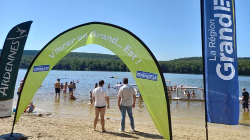 On "naage" aux Vieilles Forges