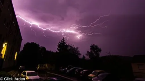 Coup de foudre sur les Ardennes