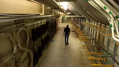 En visite dans les sous-sols d'Orange