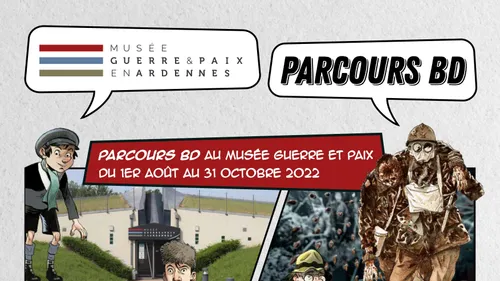 Un parcours BD à découvrir au coeur du Musée Guerre et Paix