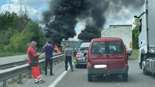 L'autoroute A34 bloquée depuis 15h !