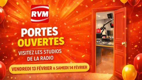 Participez aux portes ouvertes de votre radio RVM