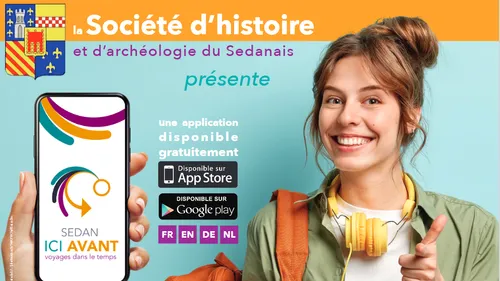 Visitez la ville de Sedan grâce à votre smartphone