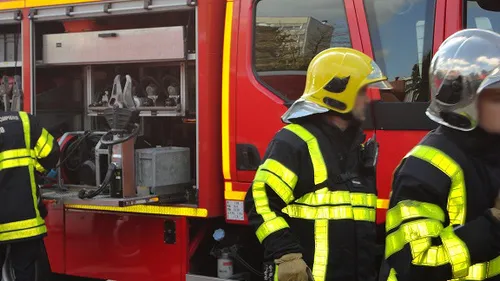Feu dans un sous-sol