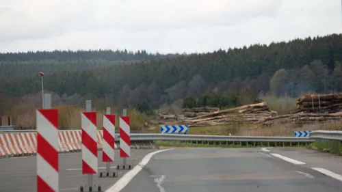 Un important chantier sur la route nationale