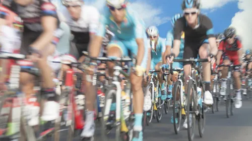 Une étape du circuit des Ardennes à la télévision