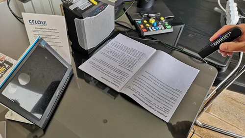 Du matériel adapté pour permettre aux personnes malvoyantes de...