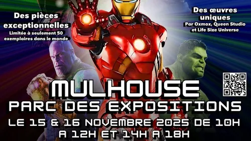 Gagnez vos entrées pour SUPER HEROS L'EXPOSITION au Parc Expo de...