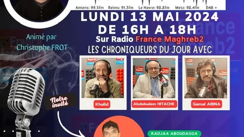 Le grand forum #LGF du lundi 13 mai 2024, invité Radjaa Aboudagga
