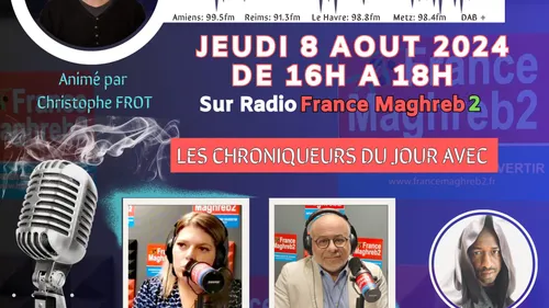 LE GRAND FORUM #LGF DU JEUDI 8 AOUT 2024