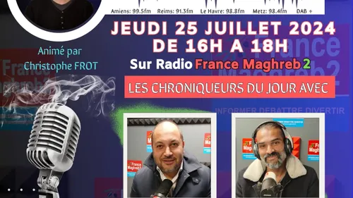 LE GRAND FORUM #LGF DU JEUDI 25 JUILLET 2024