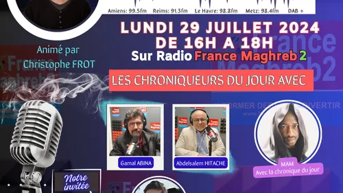 Le grand forum #Lgf du lundi 29 juillet 2024, invitée Radia Ayad