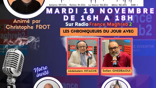 Le grand forum #Lgf mardi 19 novembre 2024, invité Imad EL Qouqui