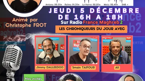 Le grand forum #Lgf du jeudi 5 décembre 2024, invités Shahin Hazamy...