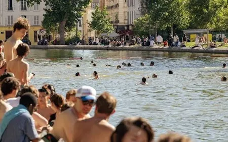 Les Parisiens autorisés à se baigner dans le canal Saint-Martin