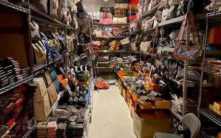 Dior, Louis Vuitton, Nike : un showroom de contrefaçons découvert