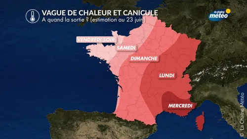 Canicule historique : la France plus chaude que 99 % de la planète