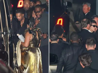 Beyoncé et Jay-Z accueillent les stars à leur after-party des Oscars