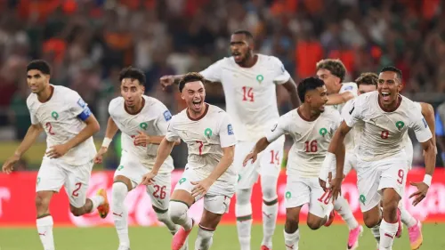 Le Maroc élimine les Pays-Bas