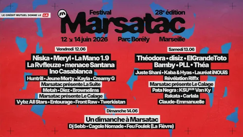 Marsatac 2026 : un festival qui s'annonce explosif !