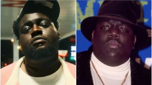 Michael D'Angelo Archer II incarne le Notorious B.I.G. dans le...