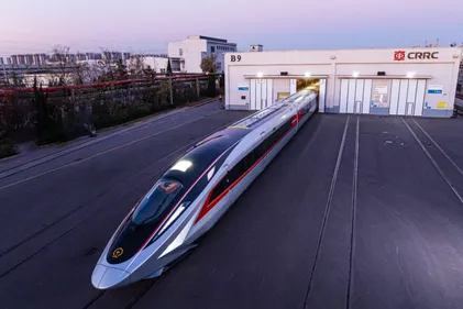 La Chine dévoile le CR450, le train le plus rapide du monde