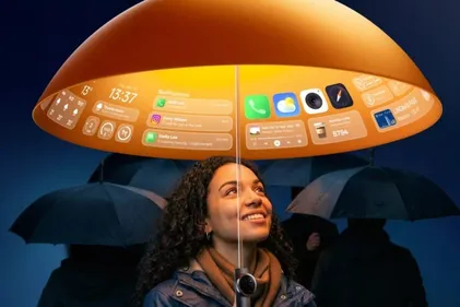 Oppo dévoile un parapluie connecté avec écran pliable 4K