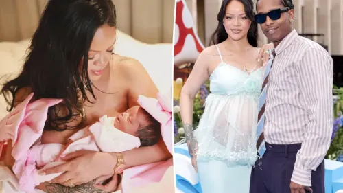 Rihanna célèbre la maternité avec l'arrivée de sa fille Rocki Irish...