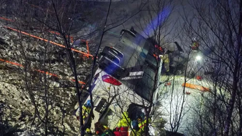 Norvège : Trois morts et des blessés dans un accident de car...