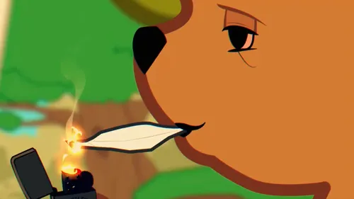 Booba lance PRT LAB : un ours animé pour une weed innovante