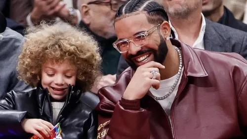 Drake partage un moment authentique de l'anniversaire de son fils...