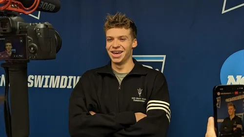 Léon Marchand et le défi alimentaire américain