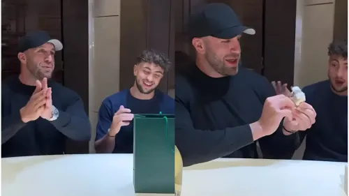 Inoxtag félicité par GMK avec une Rolex après son ascension de...