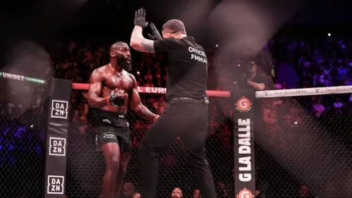 Marc Goddard : l'enthousiasme du public français pour le MMA salué...