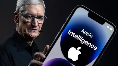 La fonctionnalité d'intelligence artificielle lancé par Apple...