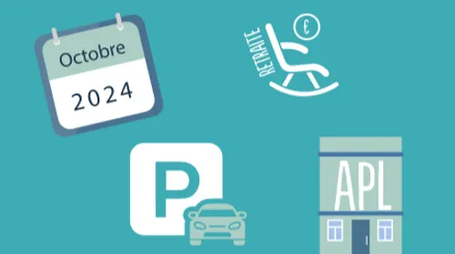 Octobre 2024 : Augmentation des pensions et des APL, et...