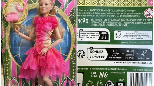 Erreur de Mattel : Lien d'un site pour adultes au dos des poupées...