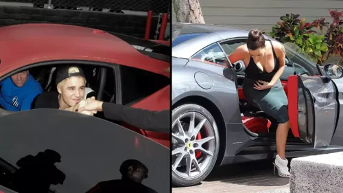 Ferrari impose des limites à Justin Bieber et Kim Kardashian pour...
